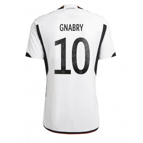 Fotballdrakt Herre Tyskland Serge Gnabry #10 Hjemmedrakt VM 2022 Kortermet